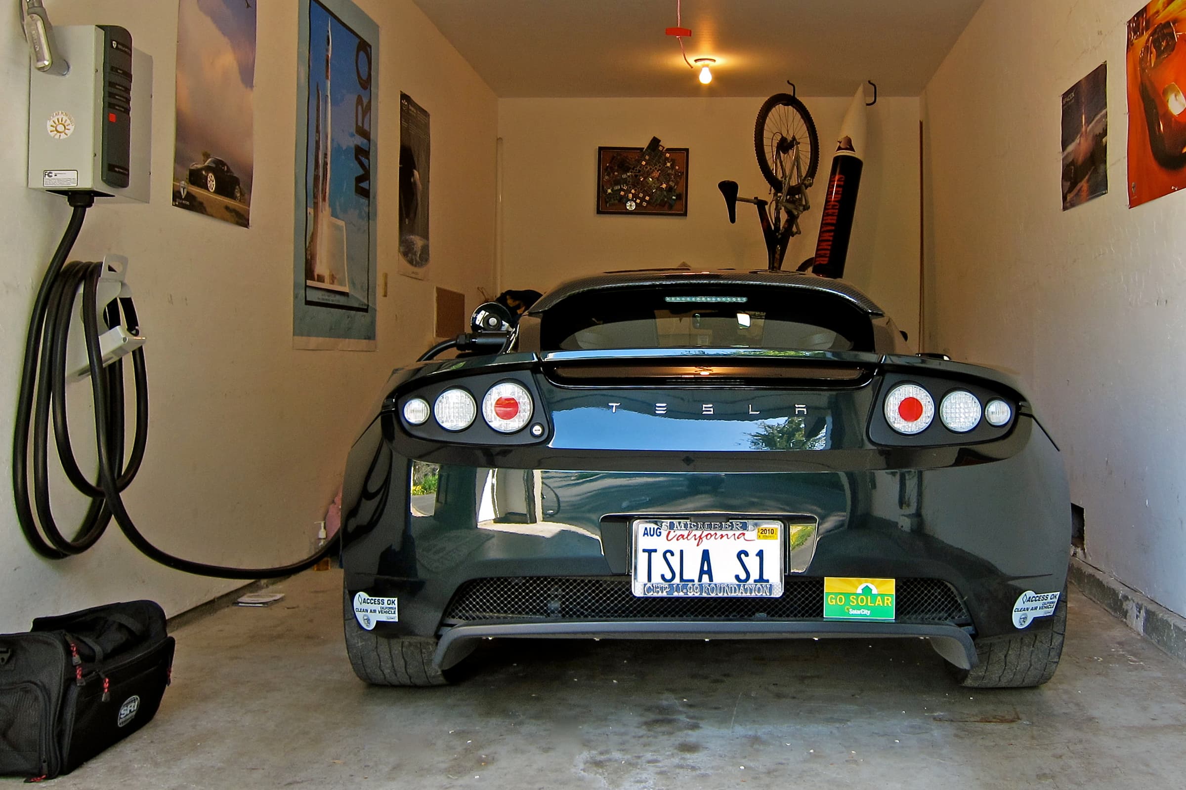 Auto elettriche e garage
