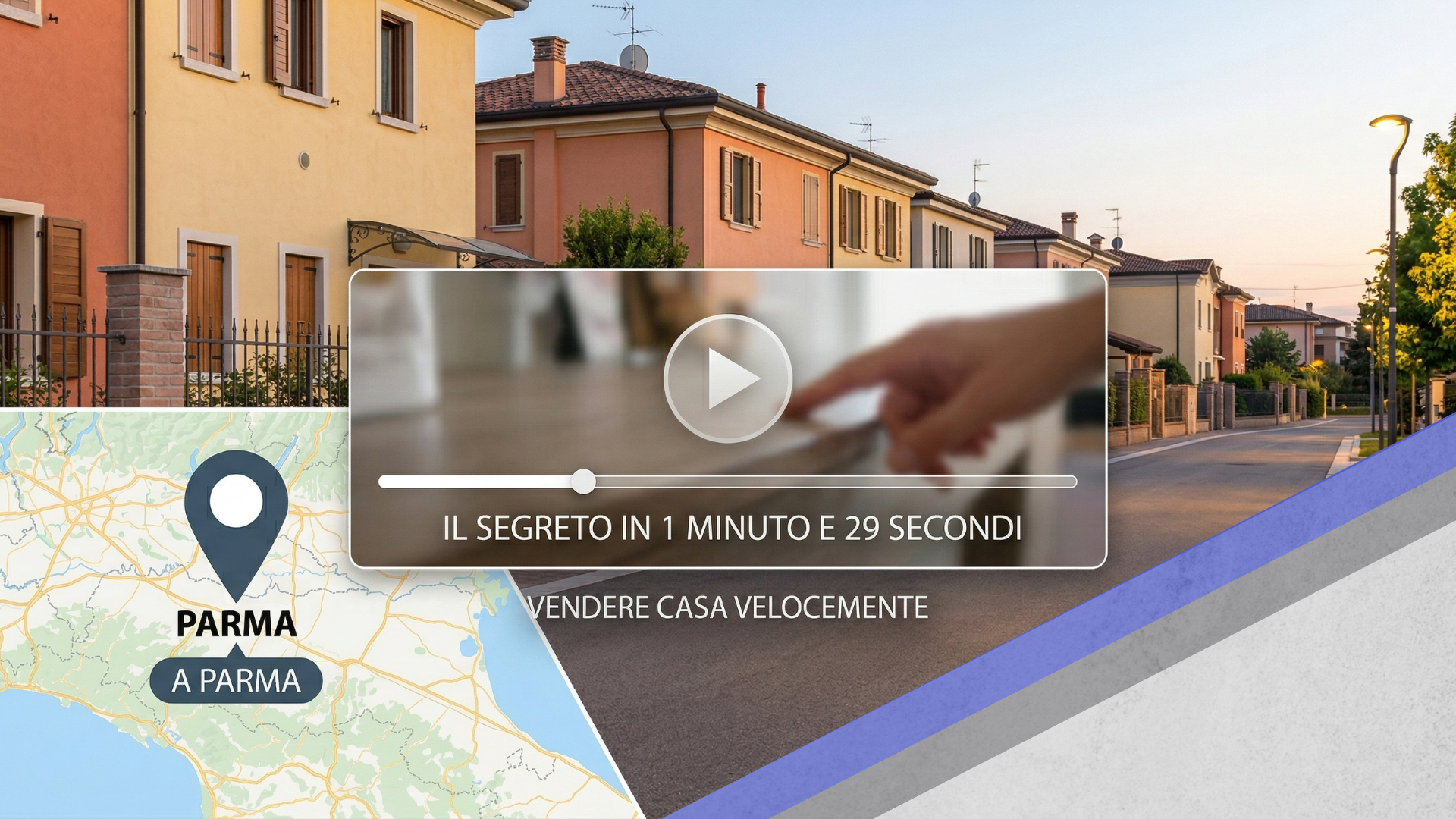 Vendere casa velocemente: il segreto in 1 minuto e 29 secondi